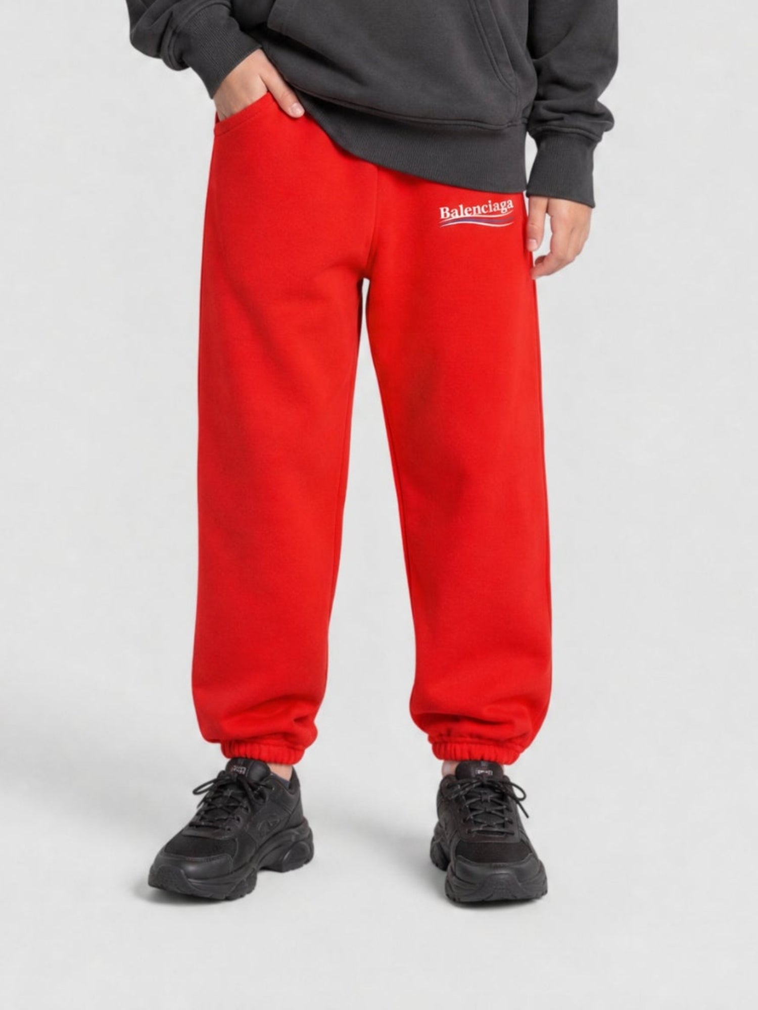 Political Campaign vermilion Jogging Pants - Vermilion