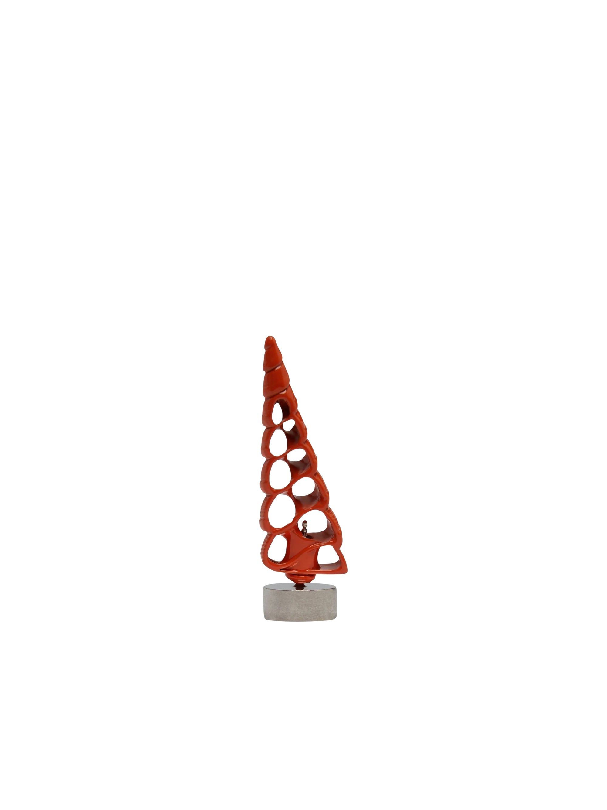 Small shell perforated Earring - Sunset