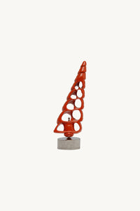 Small shell perforated Earring - Sunset