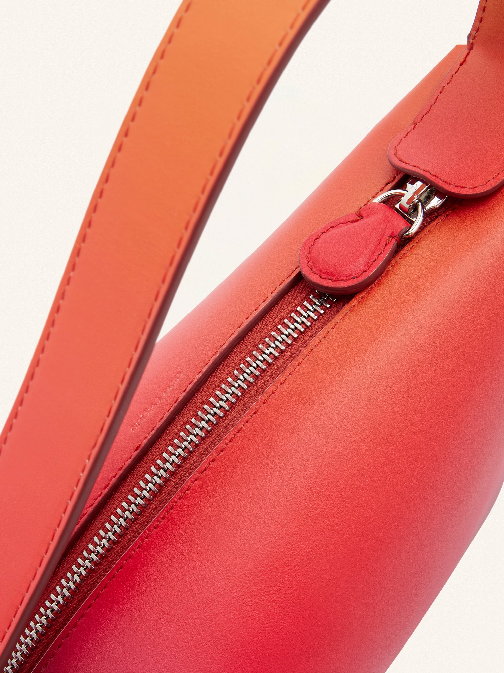 Baby Shark Leather Bag - Orange