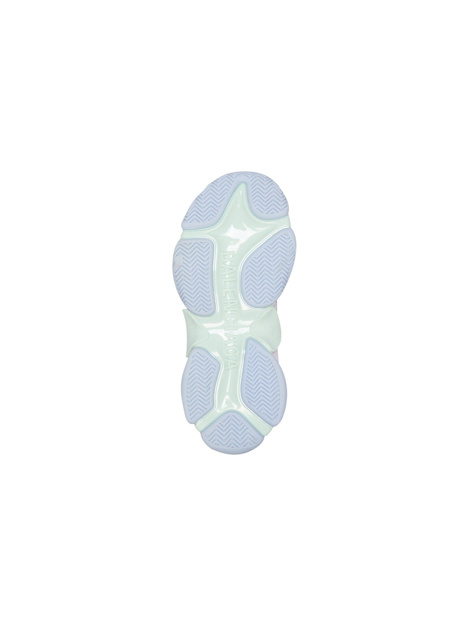 Triple S white & blue Sneakers - White & Blue