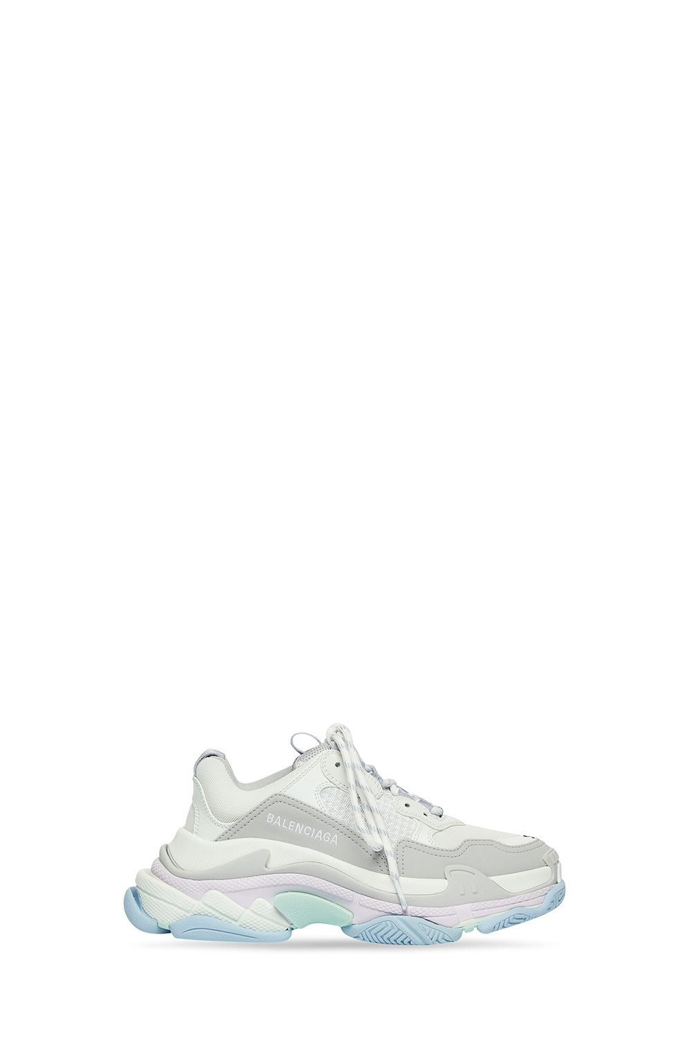 Triple S white & blue Sneakers - White & Blue
