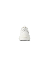 Triple S Allover Logo white & black Sneakers - White & Black