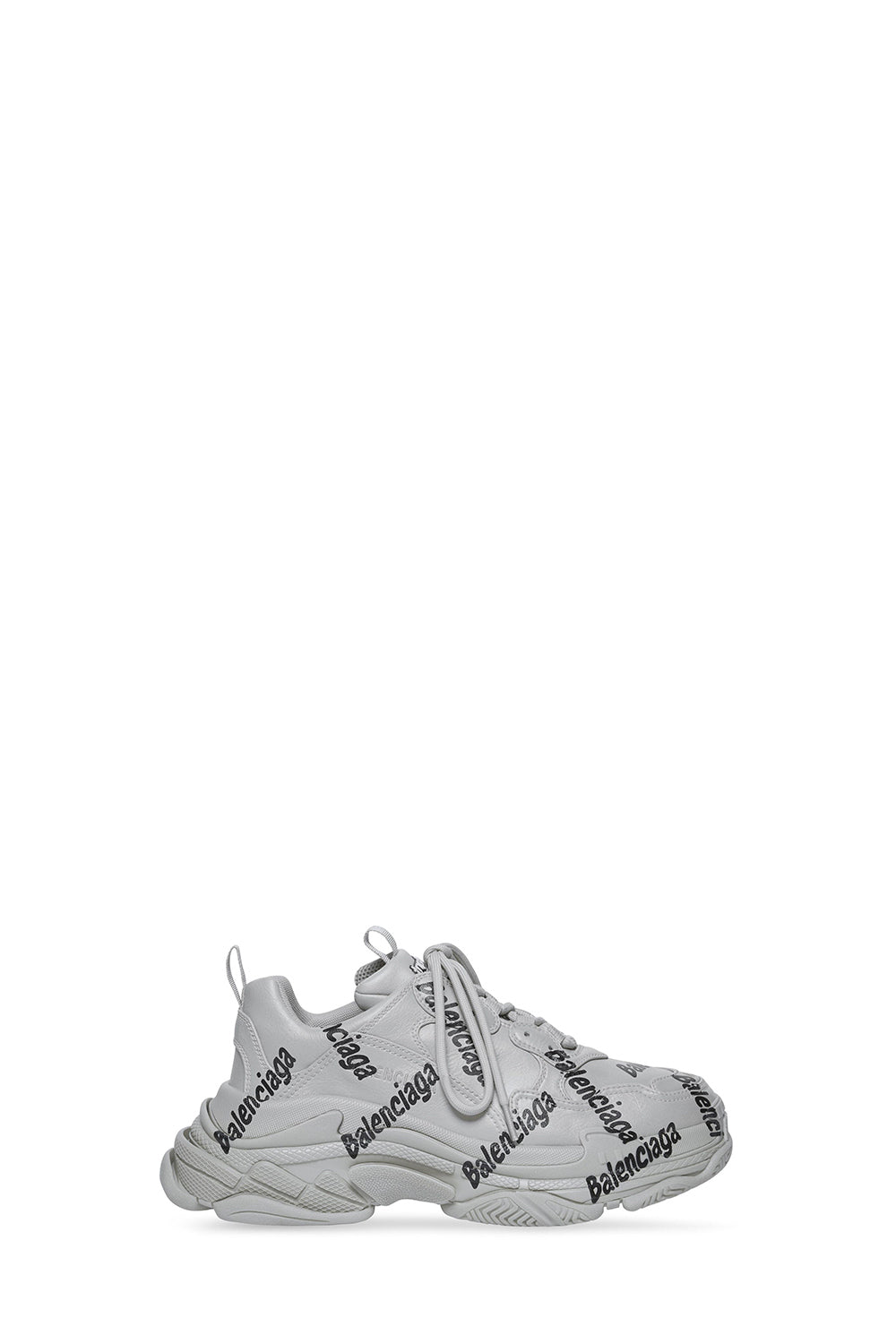 Triple S Logotype grey & black Sneakers - Grey & Black