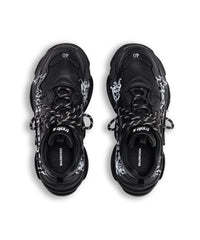 Triple S Sneakers DIY Metal - Black & White