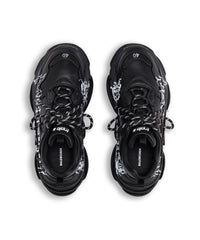 Triple S Sneakers DIY Metal - Black & White