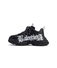 Triple S Sneakers DIY Metal - Black & White
