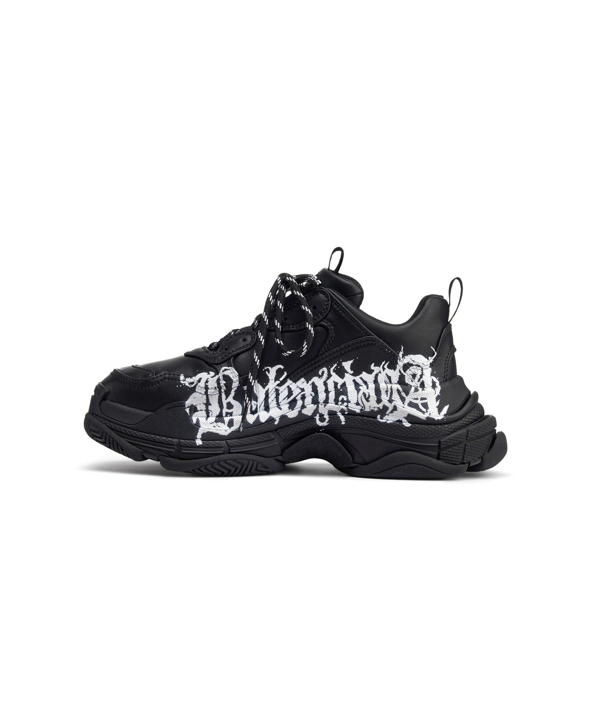 Triple S Sneakers DIY Metal - Black & White