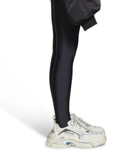 Triple S Sketch Sneakers - White & Black & Blue