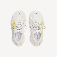 Triple S Tape Type Sneakers - White & Yellow