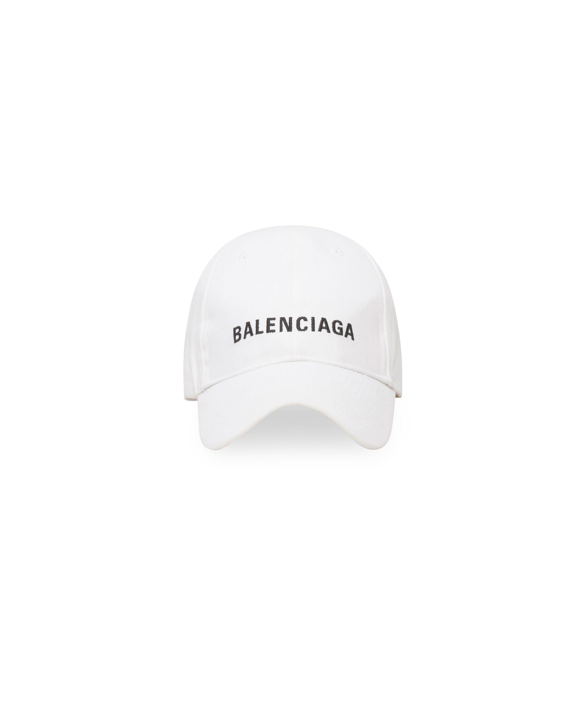 Classic Baseball Cap - White & Black