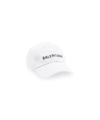 Classic Baseball Cap - White & Black
