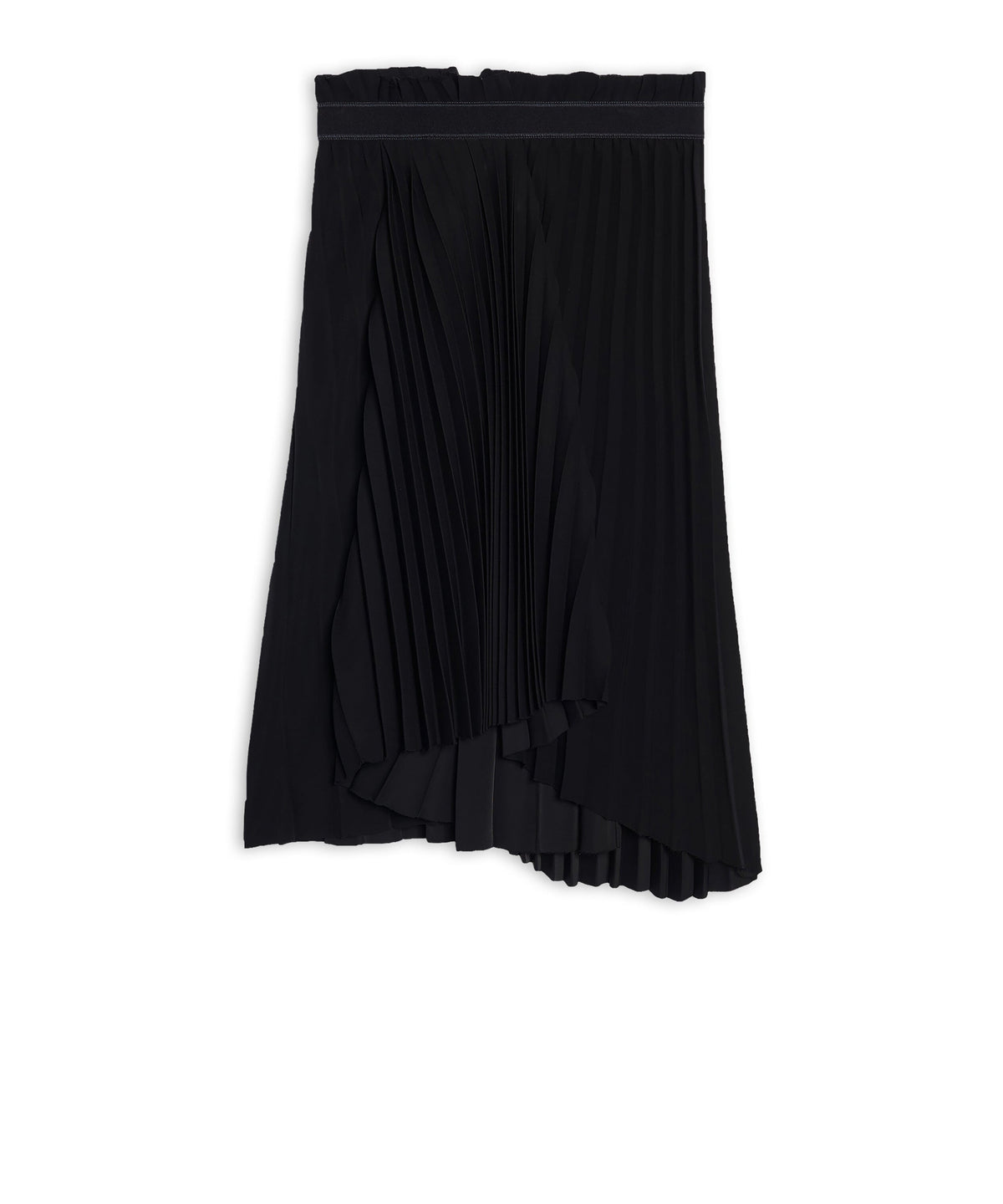 Fancy Pleated Skirt - Black