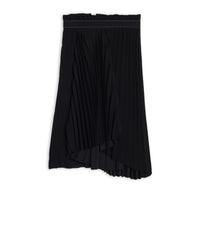 Fancy Pleated Skirt - Black