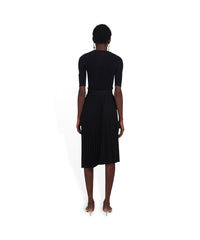 Fancy Pleated Skirt - Black