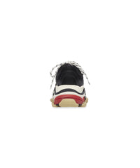 Triple S Sneakers - Black & White & Red