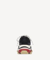 Triple S Sneakers - Black & Red