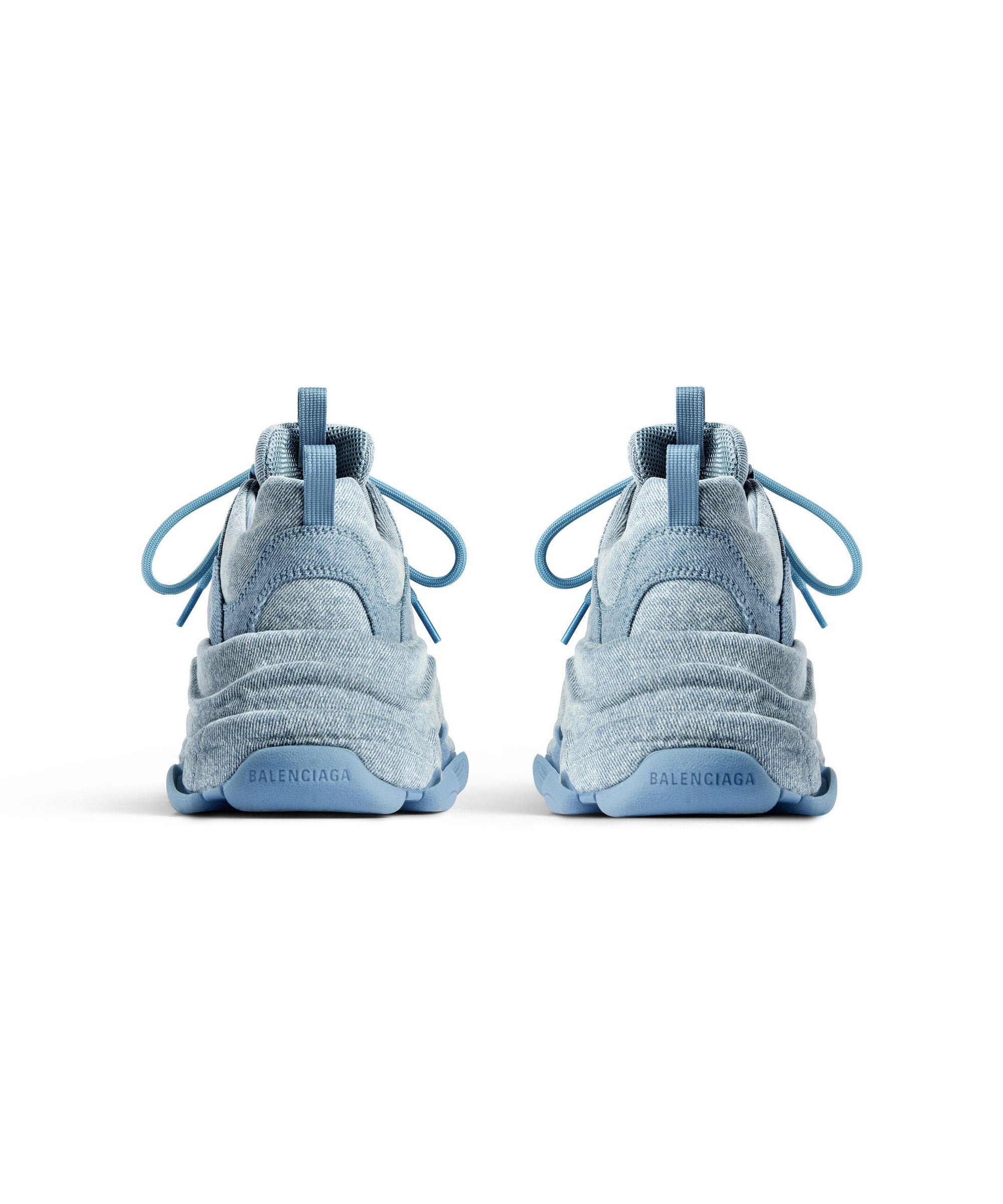 Triple S Sneakers Denim - Blue