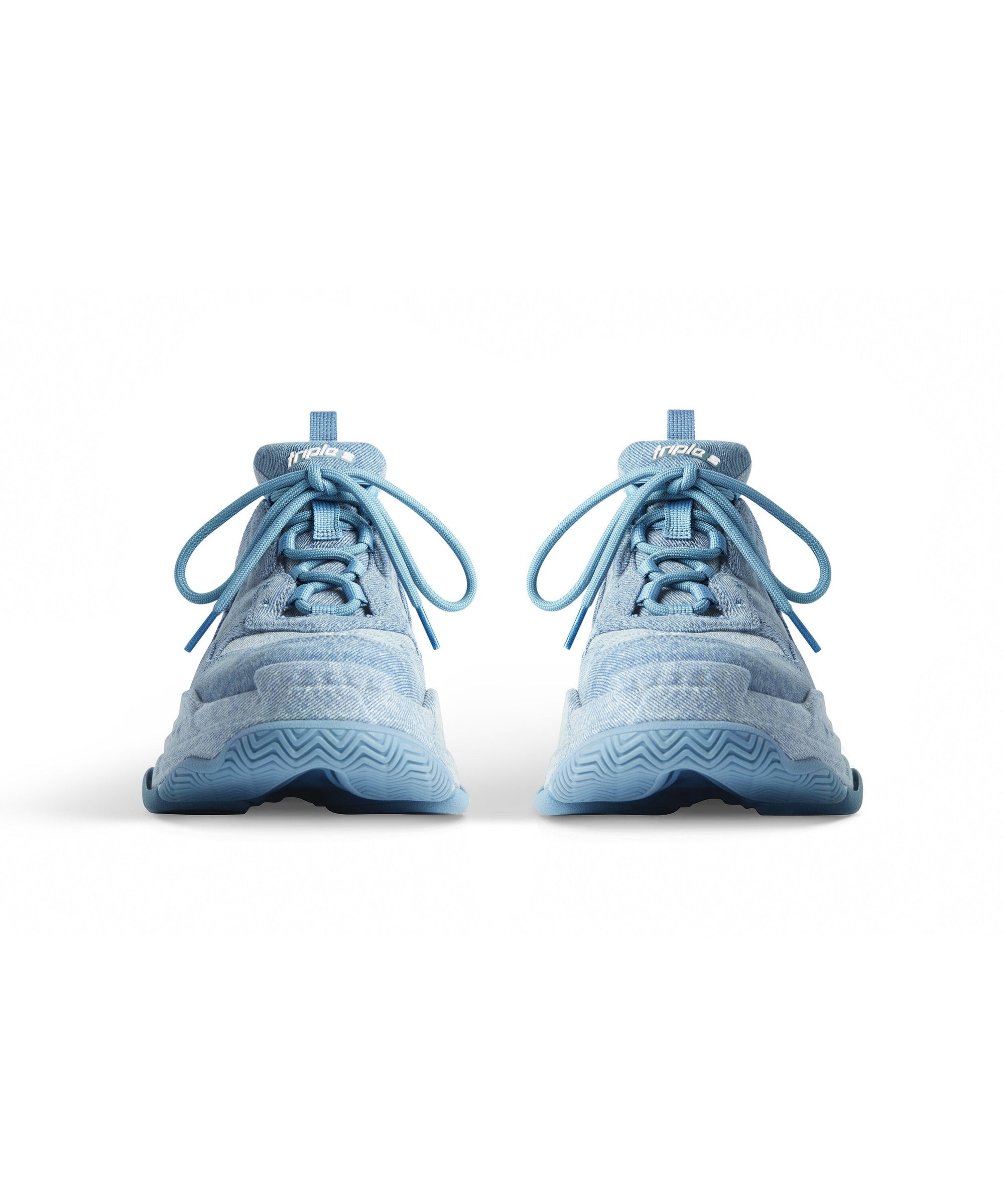 Triple S Sneakers Denim - Blue