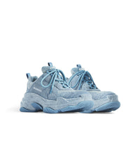 Triple S Sneakers Denim - Blue