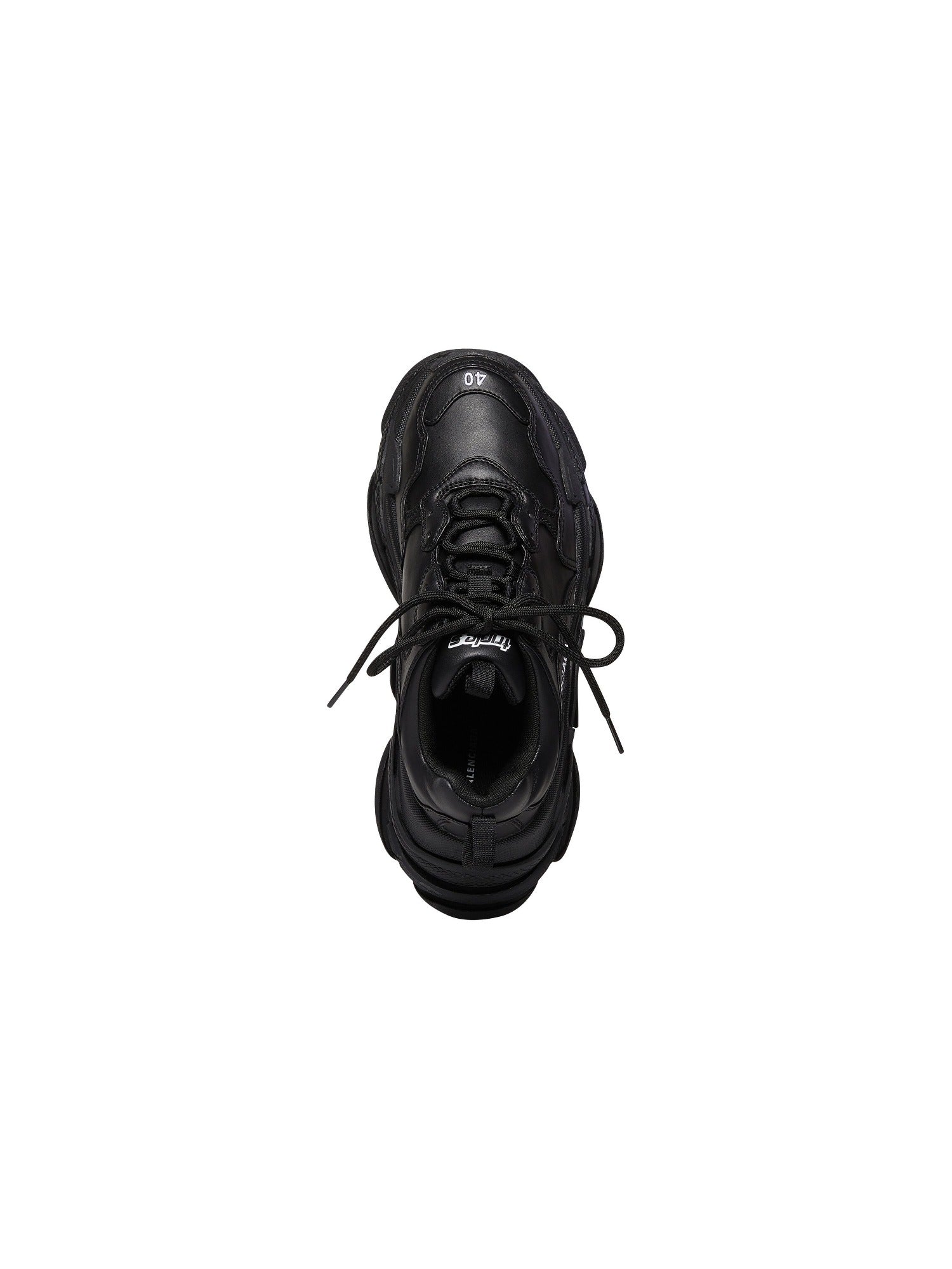 Triple S black Sneakers - Black