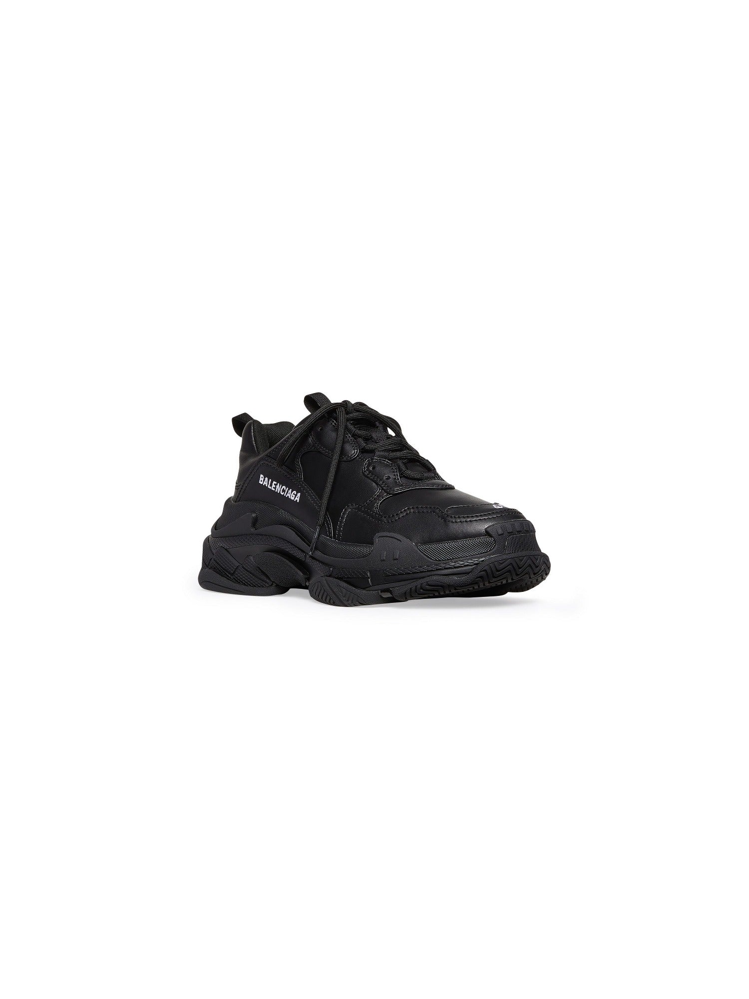 Triple S black Sneakers - Black
