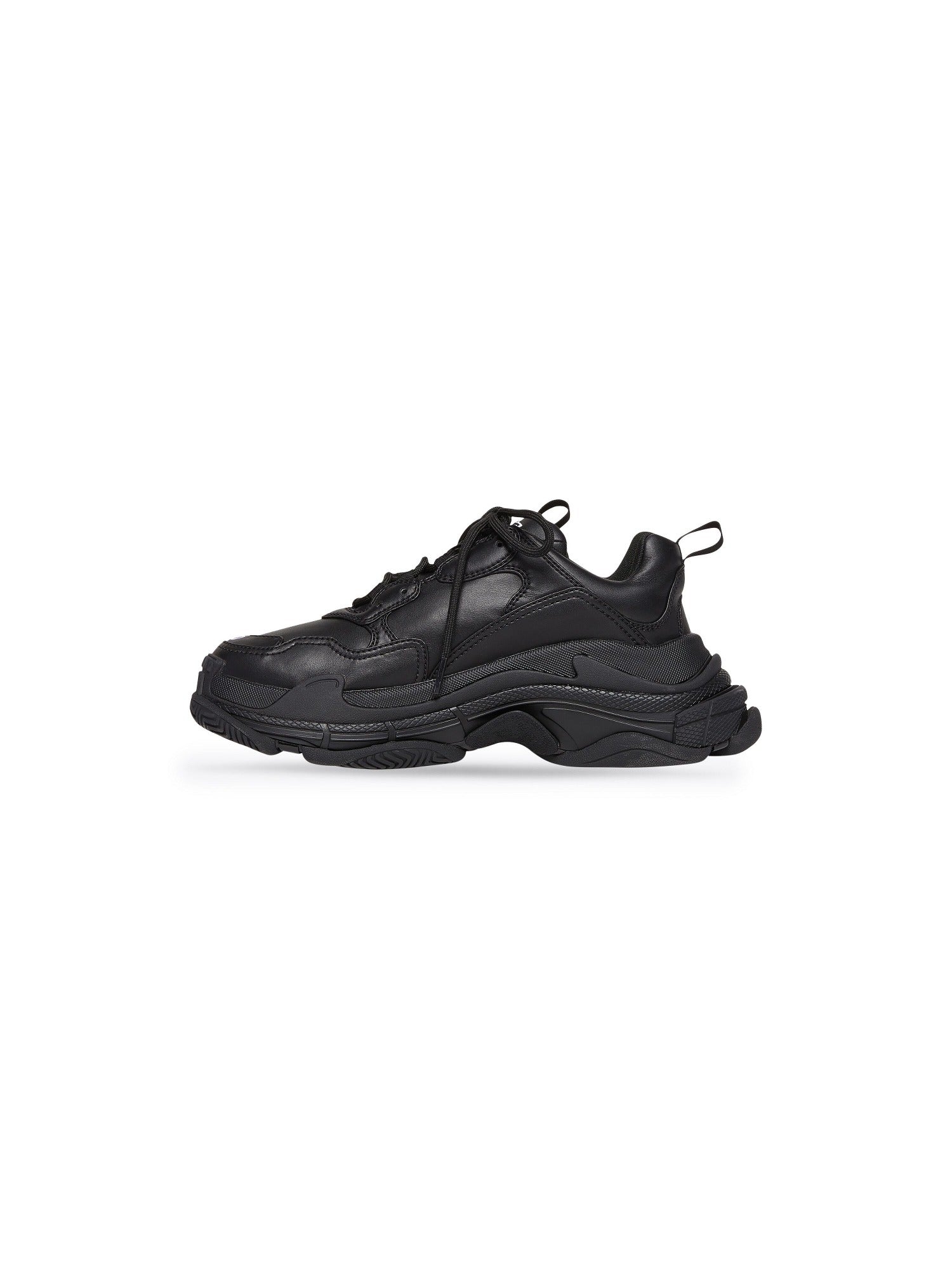 Triple S black Sneakers - Black
