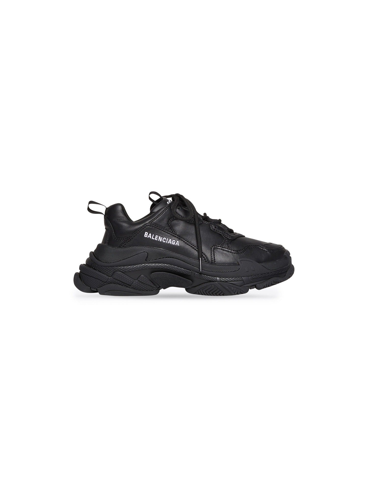 Triple S black Sneakers - Black