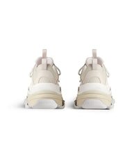 Triple S Sneakers - Eggshell & White