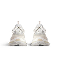 Triple S Sneakers - Eggshell & White