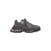 Triple S Clear Sole Sneakers - Dark Grey
