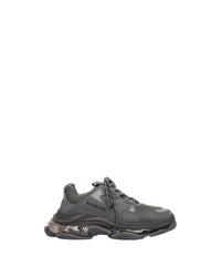TRIPLE S / Triple S Clear Sole Sneakers - Dark Grey