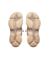 Triple S Clear Sole Sneakers - Sand Beige