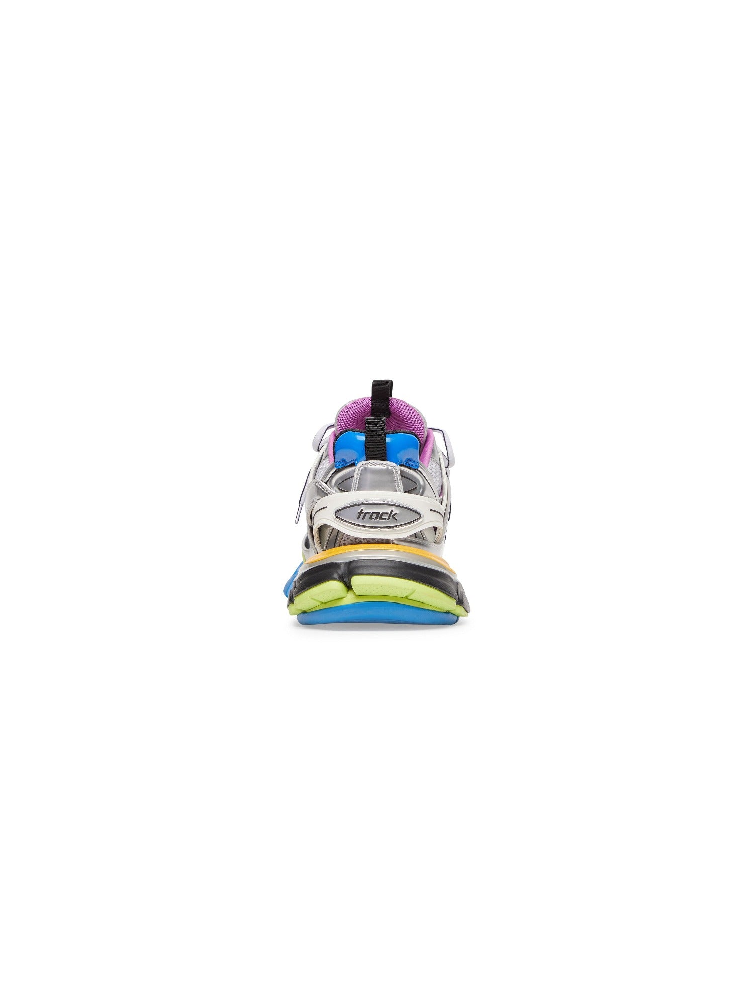 Track multicolor & metal silver Sneakers - Multicolor & Metal Silver