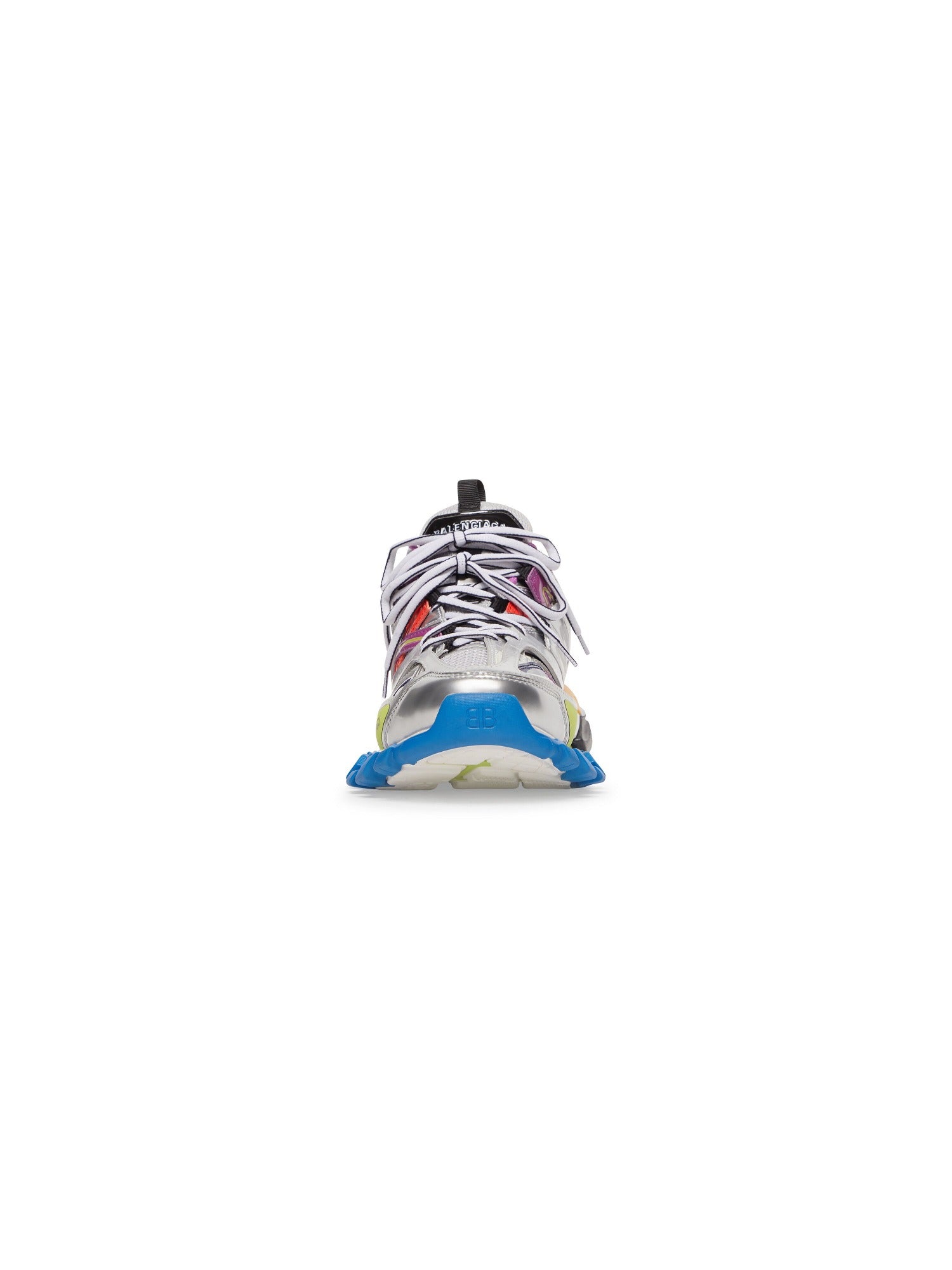 Track multicolor & metal silver Sneakers - Multicolor & Metal Silver