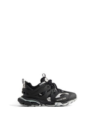 Track Sneakers - Black & Silver
