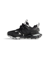 Track Sneakers - Black & Silver