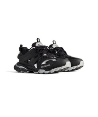 Track Sneakers - Black & Silver