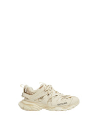 Track Sneakers - Beige Jersey & Black