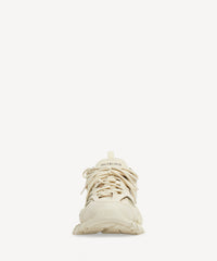 Track Sneakers - Beige Jersey & Black