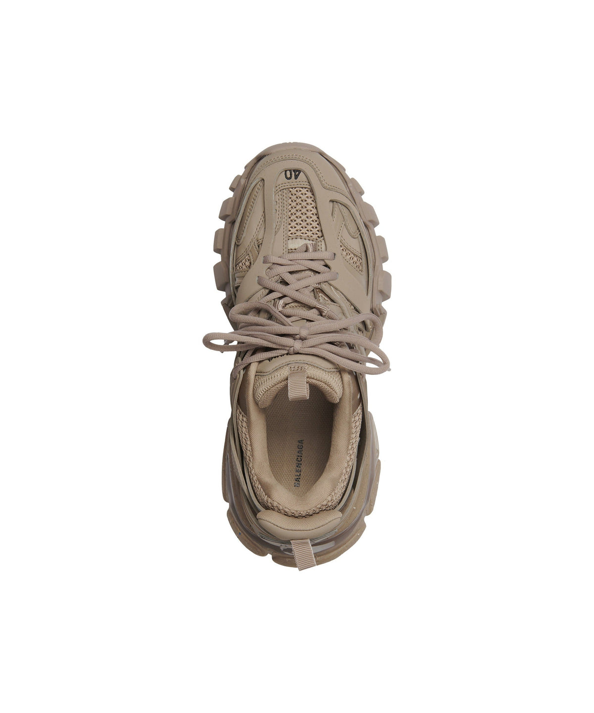 Track Sneakers Recycled Sole - Dark Khaki