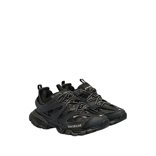 Track silver & green Sneakers - Silver & Green