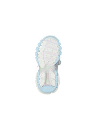 Track white & blue Sneakers - White & Blue