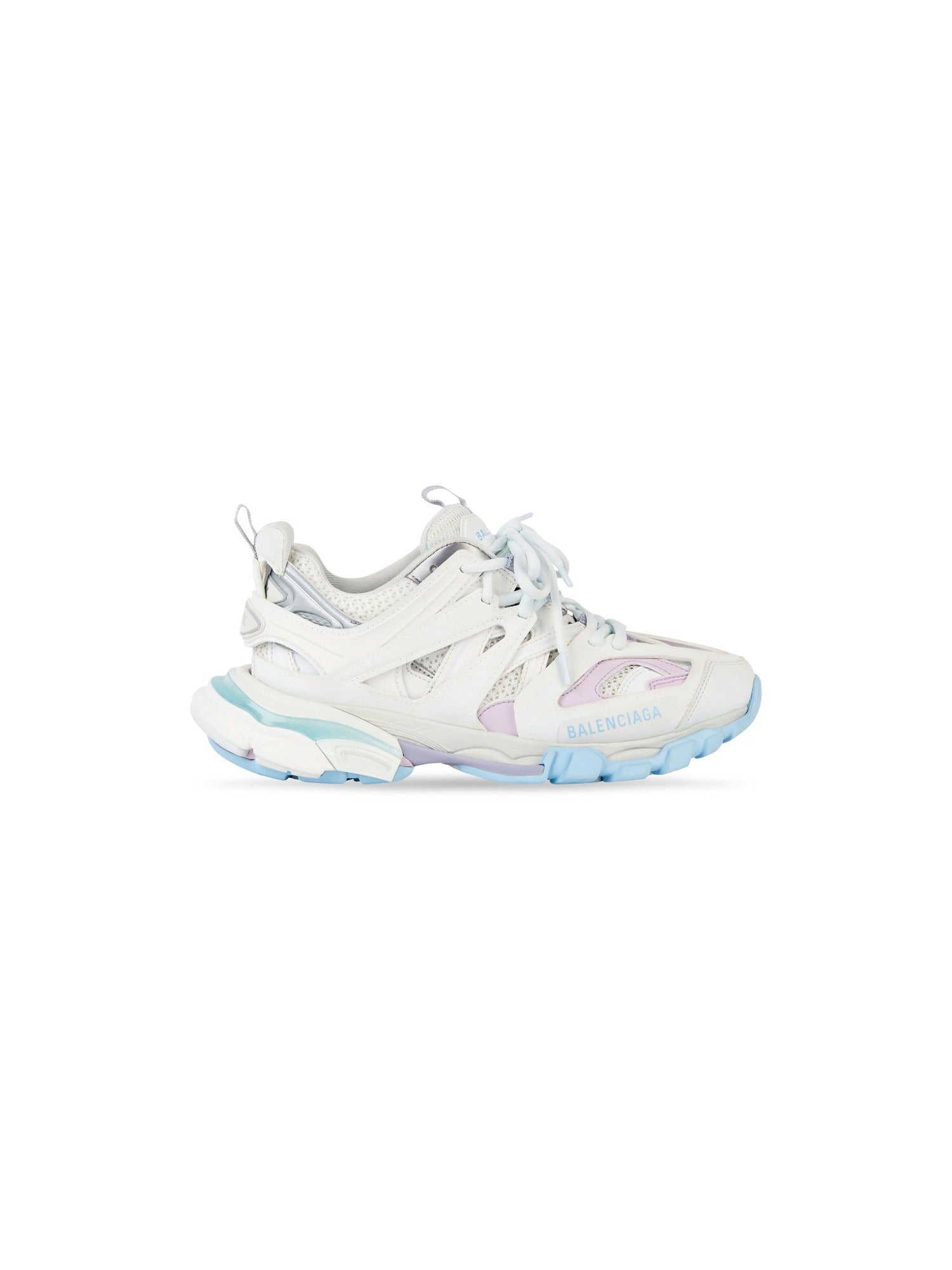 Track white & blue Sneakers - White & Blue