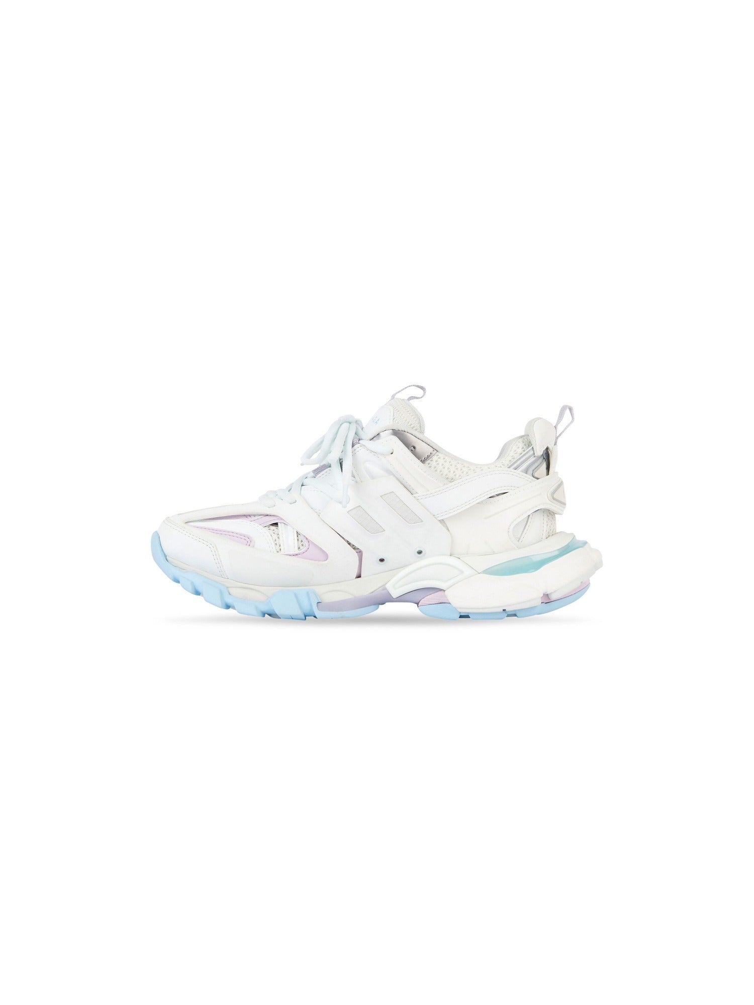 Track white & blue Sneakers - White & Blue