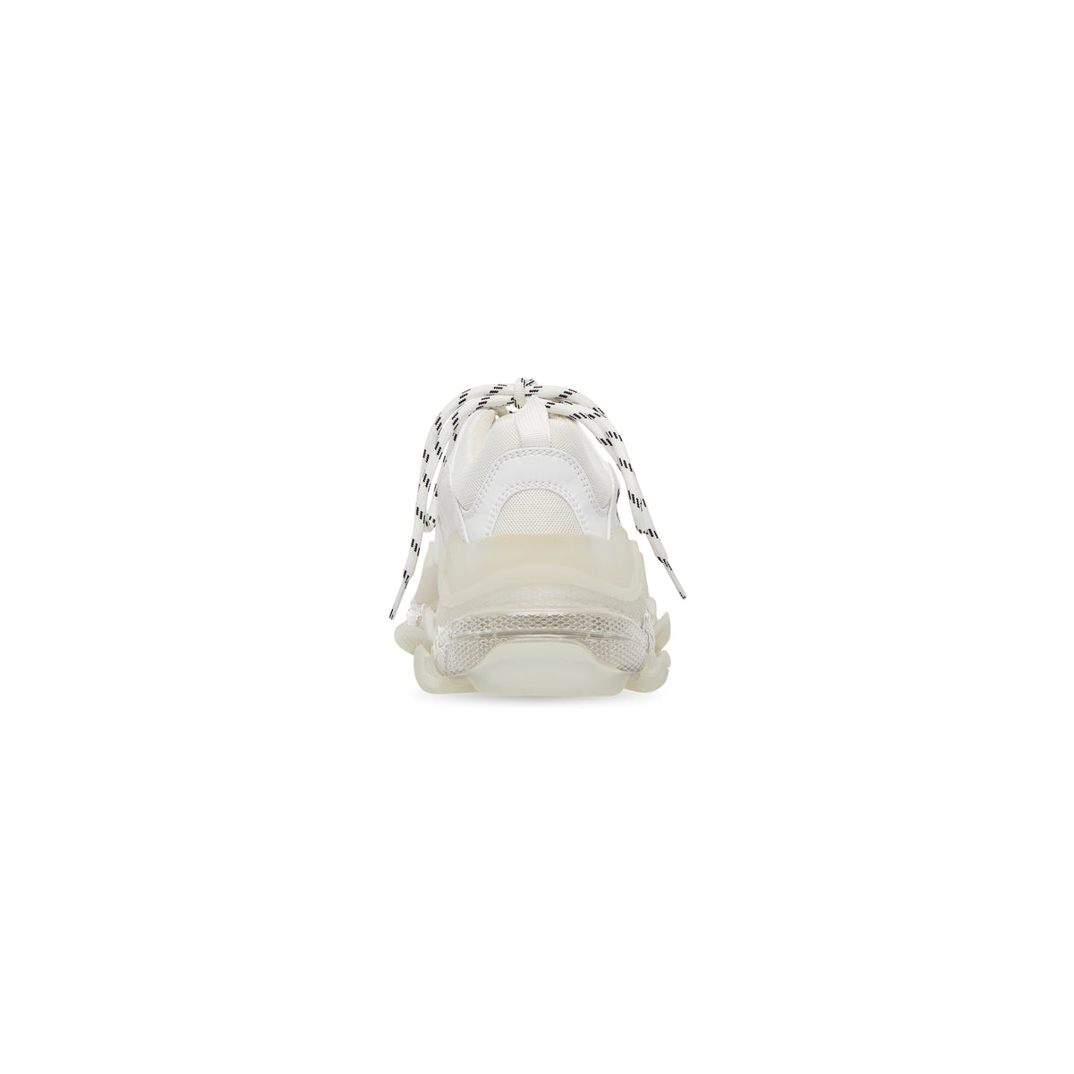 Triple S Clear Sole Sneakers - White
