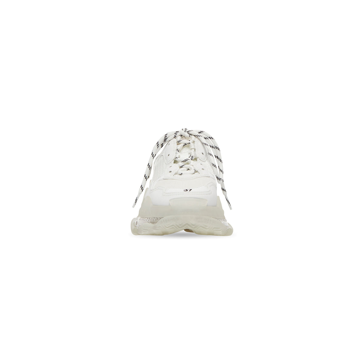 Triple S Clear Sole Sneakers - White