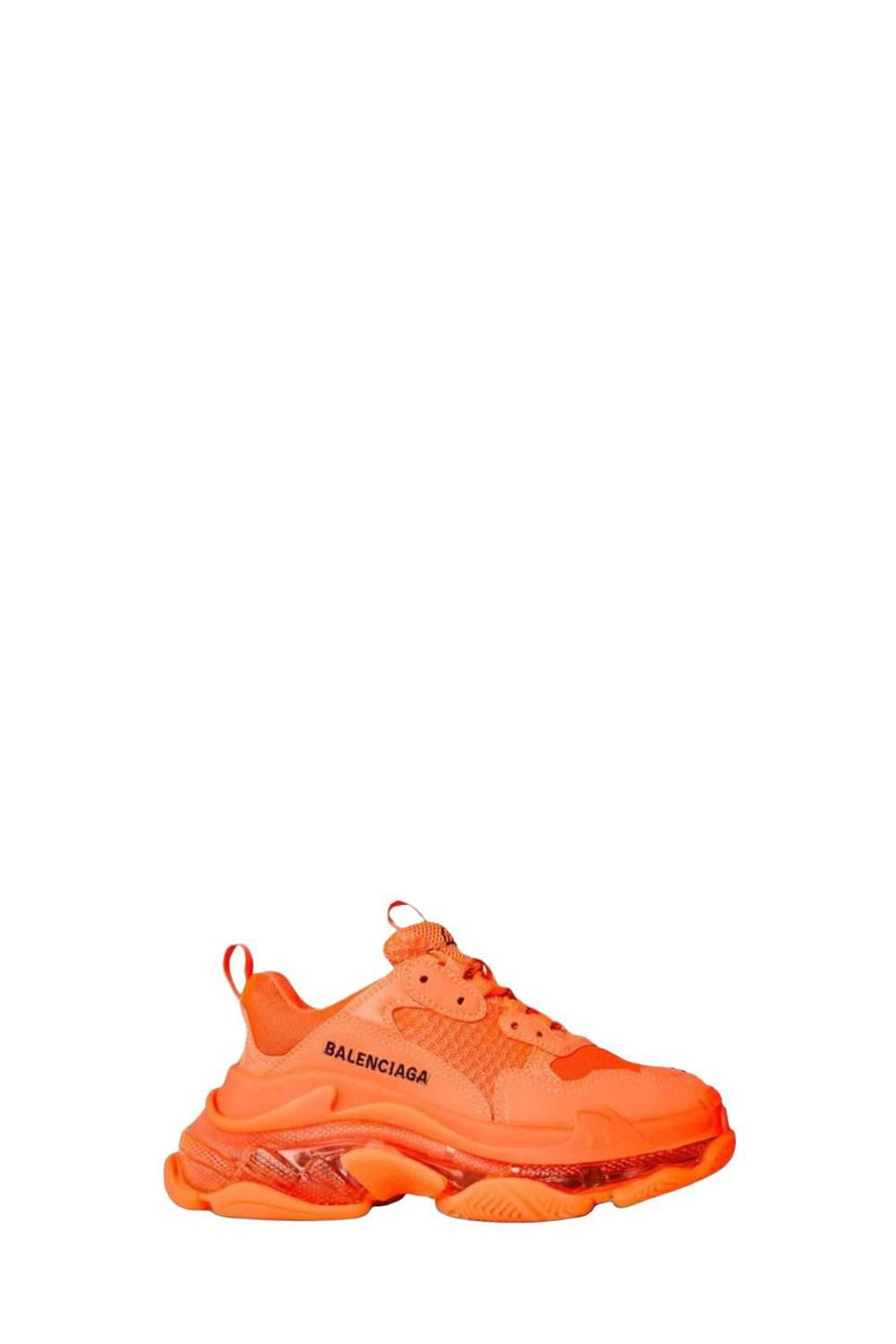 Triple S fluo orange neon & black Sneakers - Fluo Orange Neon & Black