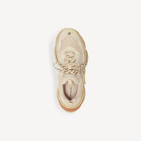 Triple S Clear Sole Sneakers - Nude