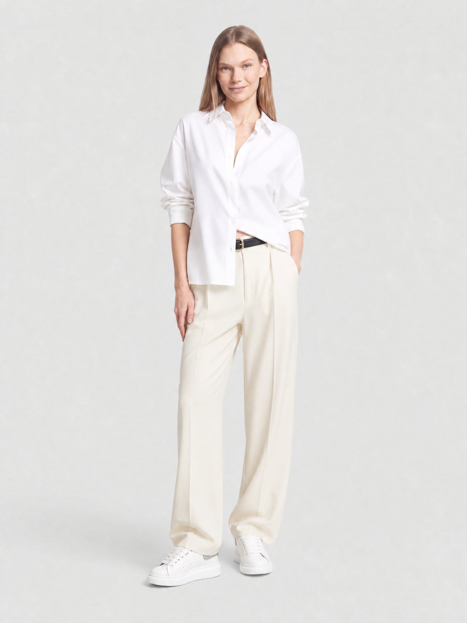 Oversized optical white Sneakers - Optical White